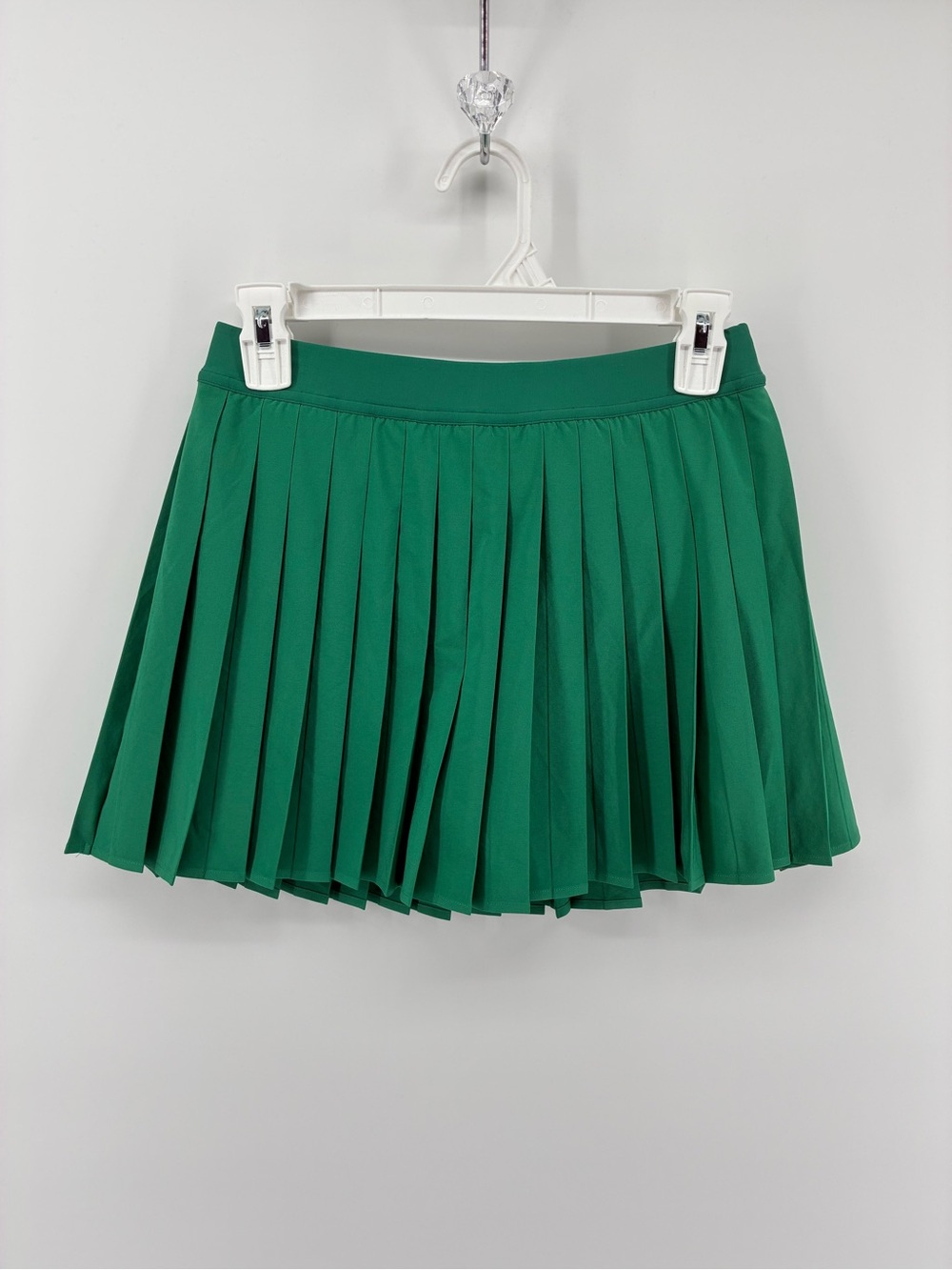 lululemon athletica Emerald Green Pleated Skort